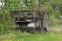 Боец ВС России вывез порядка десяти захваченных американских БТР